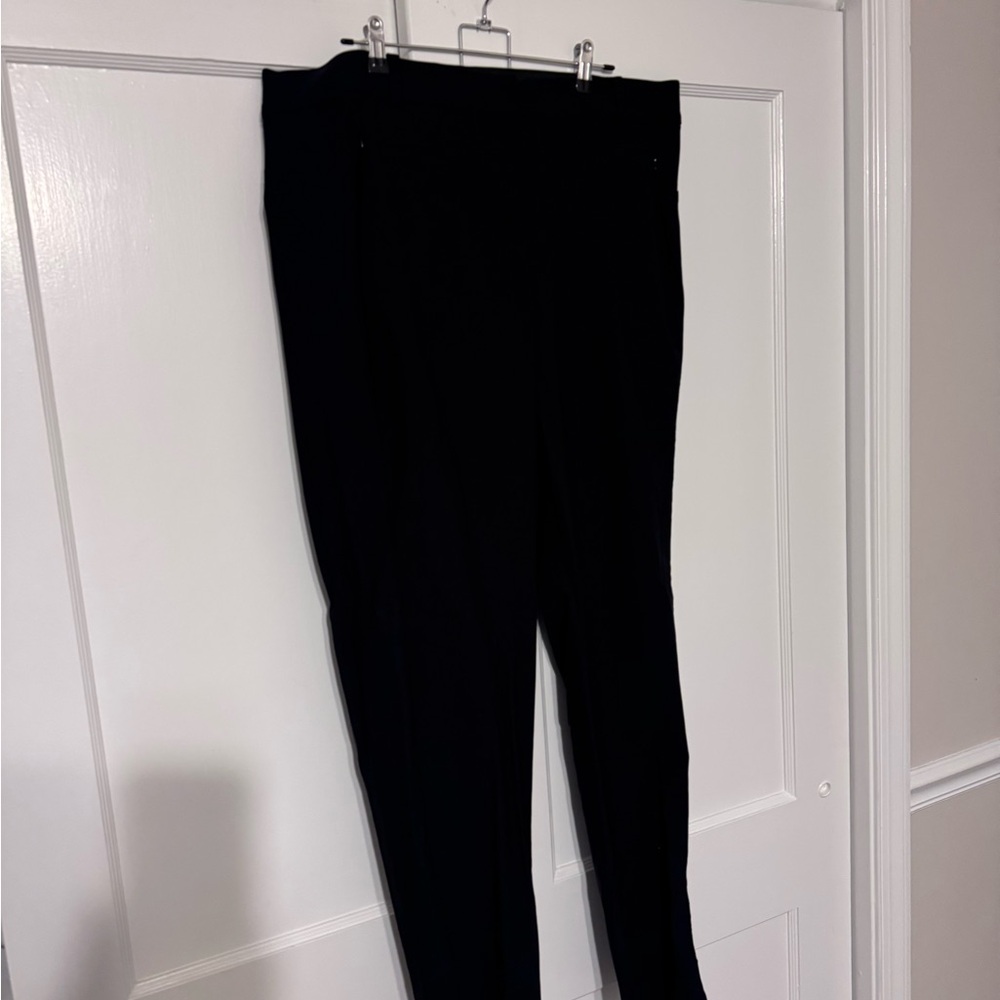 Lane Bryant Black Straight Leg Pants